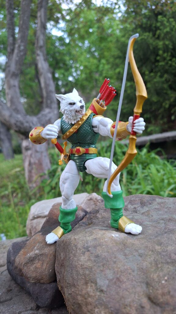 Stargod the Man-Wolf raises his bow as Astravorn’s second moon dies