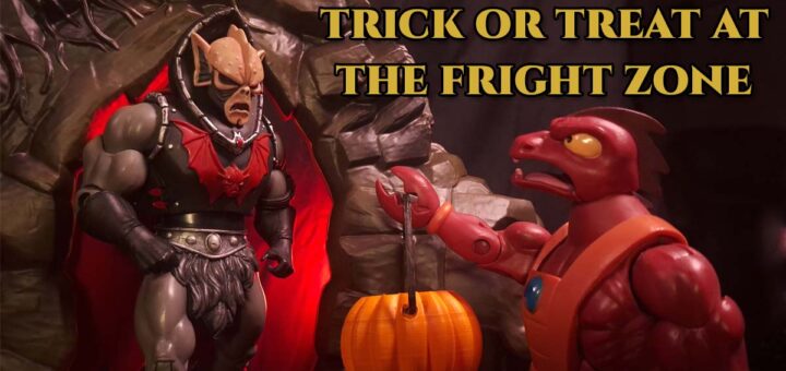 Clawful goes Trick or Treating at the Horde Fright Zone on Halloween